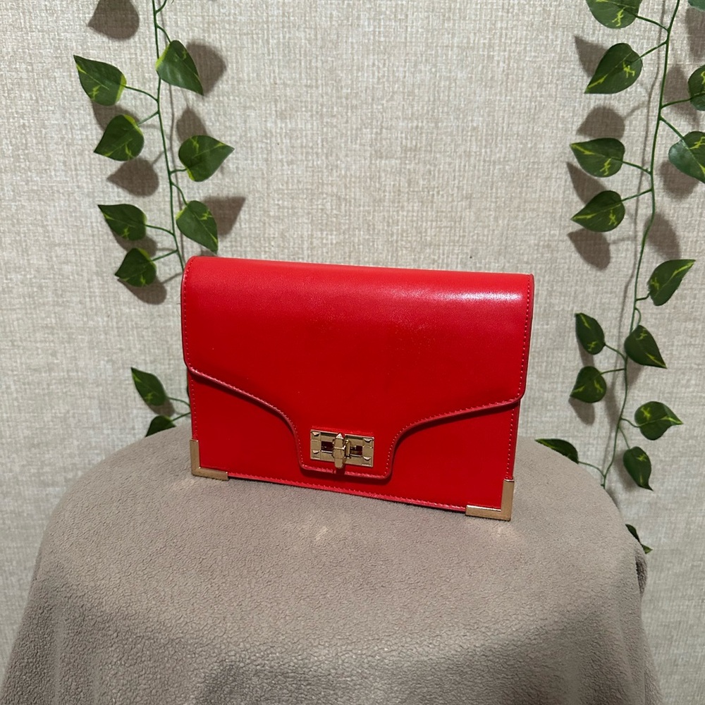 Stylish Red Crossbody Bag